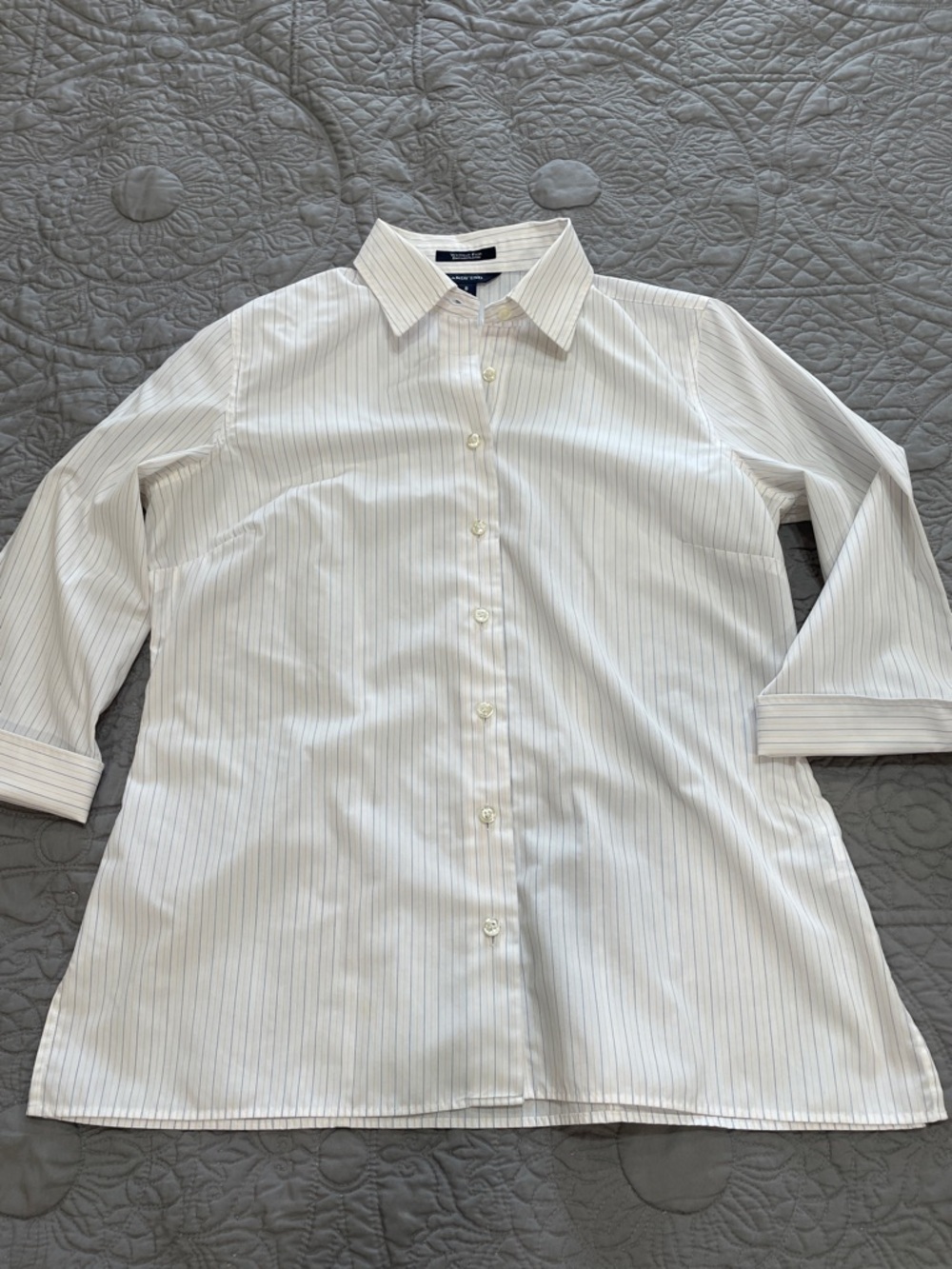 Lands End wrinkle free broadcloth 8
